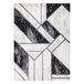 Alfombra EMERALD exclusivo 81953 glamour 180x270 Blanco/ Negro