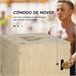 Caja Pliométrica Madera de Haya HOMCOM, ferretería - seguridad Caja Pliométrica Madera de Haya HOMCOM, ferretería - seguridad Marron