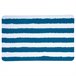 Alfombra De Baño Microfibra 80x50 Azul