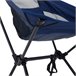 2 Sillas Plegables Camping Ultraligera Portátil Azul Marino