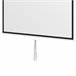 Pantalla de Proyector Plástico, Metal HOMCOM Blanco