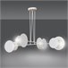 Lámpara de techo Denis (4 luces) Moderno Blanco
