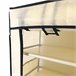 Armario Zapatero Tela con Puerta Cremallera Nyana Home  27 pares 88 Beige