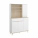 Aparador efecto madera 120 Blanco
