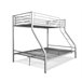 Litera de Matrimonio Metalica 200x145 Blanco