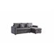 Chaise longue DRAKO reversible 3 plazas gris oscuro Gris Oscuro