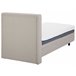 Beliani Cama ajustable Poliéster DUKE 92x216 Beliani Cama ajustable Poliéster DUKE 92x216 Beige