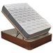Colchón DREAMLIGHT 8K PIKOLIN de muelles de hilo continuo Normablock + canapé gratis Pikolin color cerezo 