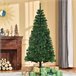 Árbol de Navidad PVC, Metal HOMCOM, hogar - decoración hogareña Verde