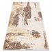Alfombra MEFE moderna 8731 Rosetón vintage Structural 140x190 Beige