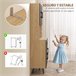 Alacena de Cocina Melamina de Madera HOMCOM, hogar - cocina Marron