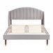 Marco de la cama 200x140 Gris