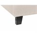 Beliani Cama con somier Poliéster ROANNE 169x211 Beige