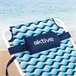 Aktive Tumbona plegable de playa reclinable en 4 posiciones Azul