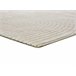 Alfombra con relieve y diseño geométrico VERONA - ATTICGO 120x170 Crema