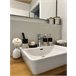 Beliani Conjunto de accesorios de baño CORO Beige