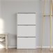 Mueble zapatero 3 Puertas Rubi 60 Blanco