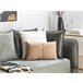 Beliani Cojín decorativo BANORI 50x30 Beige