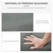 Cojines para Tumbona Poliéster Outsunny Gris