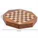 Ajedrez magnético con Cajón para piezas de madera Marron