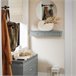 Estante de Pared con 2 Cajones SoBuy FRG43-HG 64 Gris