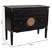 Cómoda de madera Negro