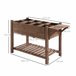 Huerto Urbano de Madera Madera de Abeto Outsunny Marron