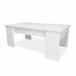 Mesa de Centro Elevable Nyana Home Diseño Moderno 90x50 Blanco
