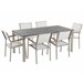 Beliani Conjunto de comedor GROSSETO Blanco