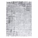 Alfombra MEFE moderna 8722 Líneas vintage Structural dos nivel 80x150 Gris