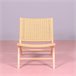 Sillón nórdico en madera de haya y cuerda ecológica - Liam Haya