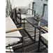 Beliani Alfombra de exterior MANSA 160x230 Negro