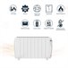Emisor térmico Infiniton HD-ET20 - 2000 W Blanco/ Gris