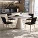 2 piezas, silla de comedor, silla de cocina, silla de salón Negro