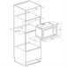 Microondas de encastre CANDY CA38FMW8NB Negro