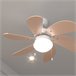 Ventilador de techo EnergySilence Aero 3600 Vision Orange Cecotec Blanco