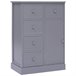 Aparador con 10 cajones madera 113 Gris