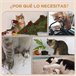 Estanterías para Gatos PawHut Estanterías para Gatos PawHut Crudo