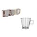 Set tazas café LIMA PANAL 3 piezas 80cl Transparente