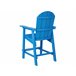 Beliani Conjunto bistro ADIRONDACK Azul