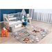 Alfombra FUN Africa para niños animales 80x150 Beige