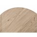 Mesa de centro redonda color roble POPPY Madera