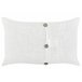 Beliani Cojín decorativo BANORI 50x30 Blanco
