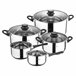 Bateria de cocina 8 piezas Multicolor