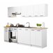 Armario de Cocina Independiente OLIWIA AKORD con 2 estantes 60 Blanco