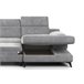 Chaise longue con cama TITUS Gris