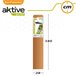 Parasol excéntrico banana 300 cm gris mástil aluminio Aktive Garden Gris