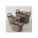 Cesta LAUREN fibra vegetal 