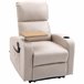 Sillón de Masaje Poliéster, Espuma HOMCOM Gris