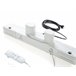 Beliani Conjunto de 2 somieres articulados eléctricos Acero COMFORT Plateado